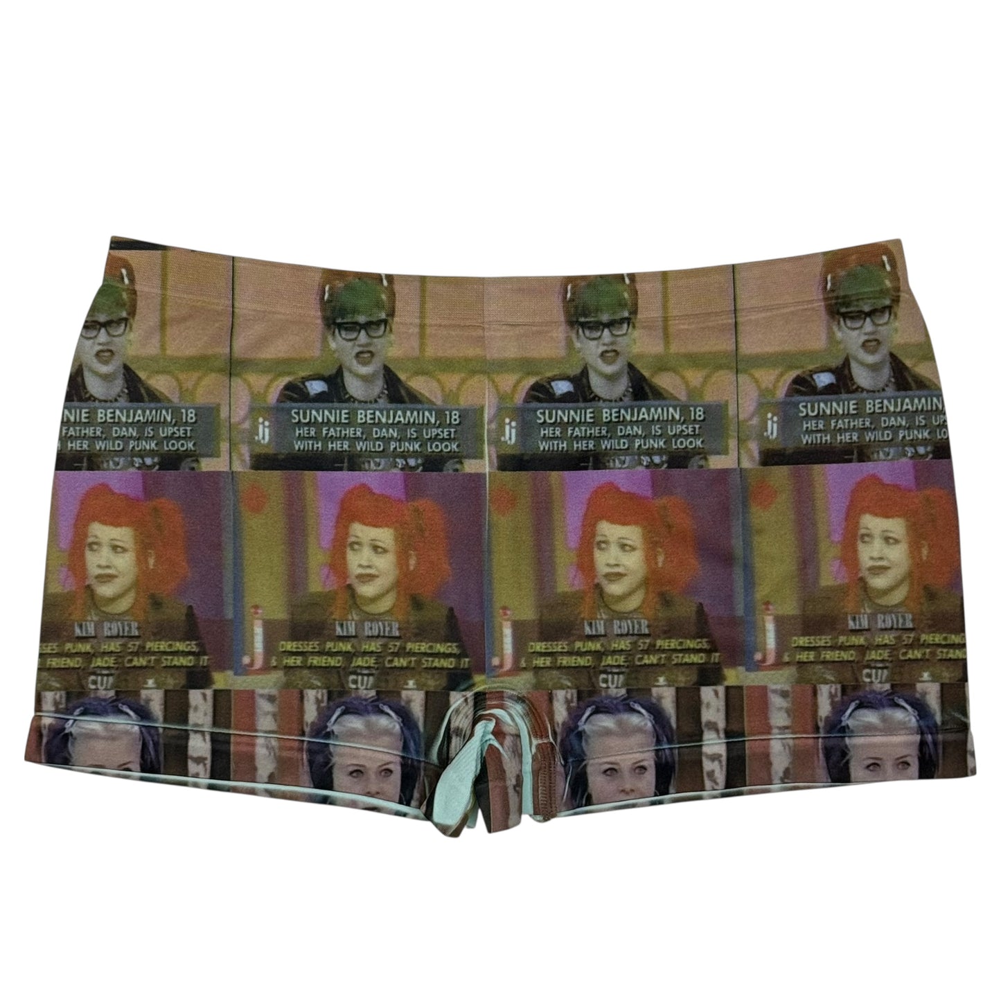TALK SHOW SEAFOAM GREEN BOYSHORT UNDIES - L