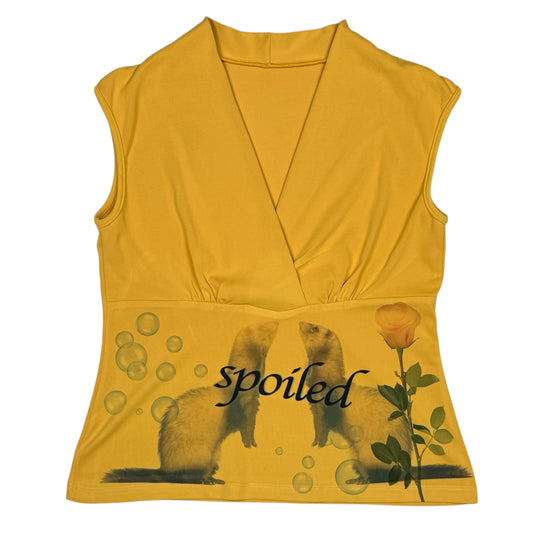 SPOILED FERRETITA YELLOW TANK - L