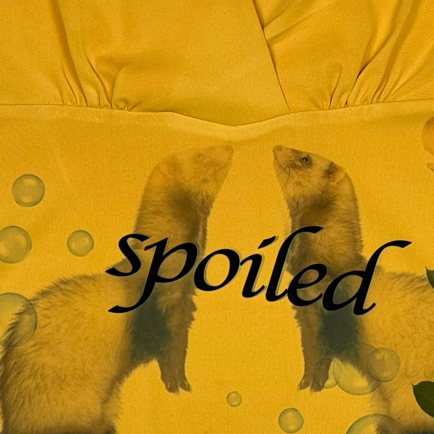 SPOILED FERRETITA YELLOW TANK - L