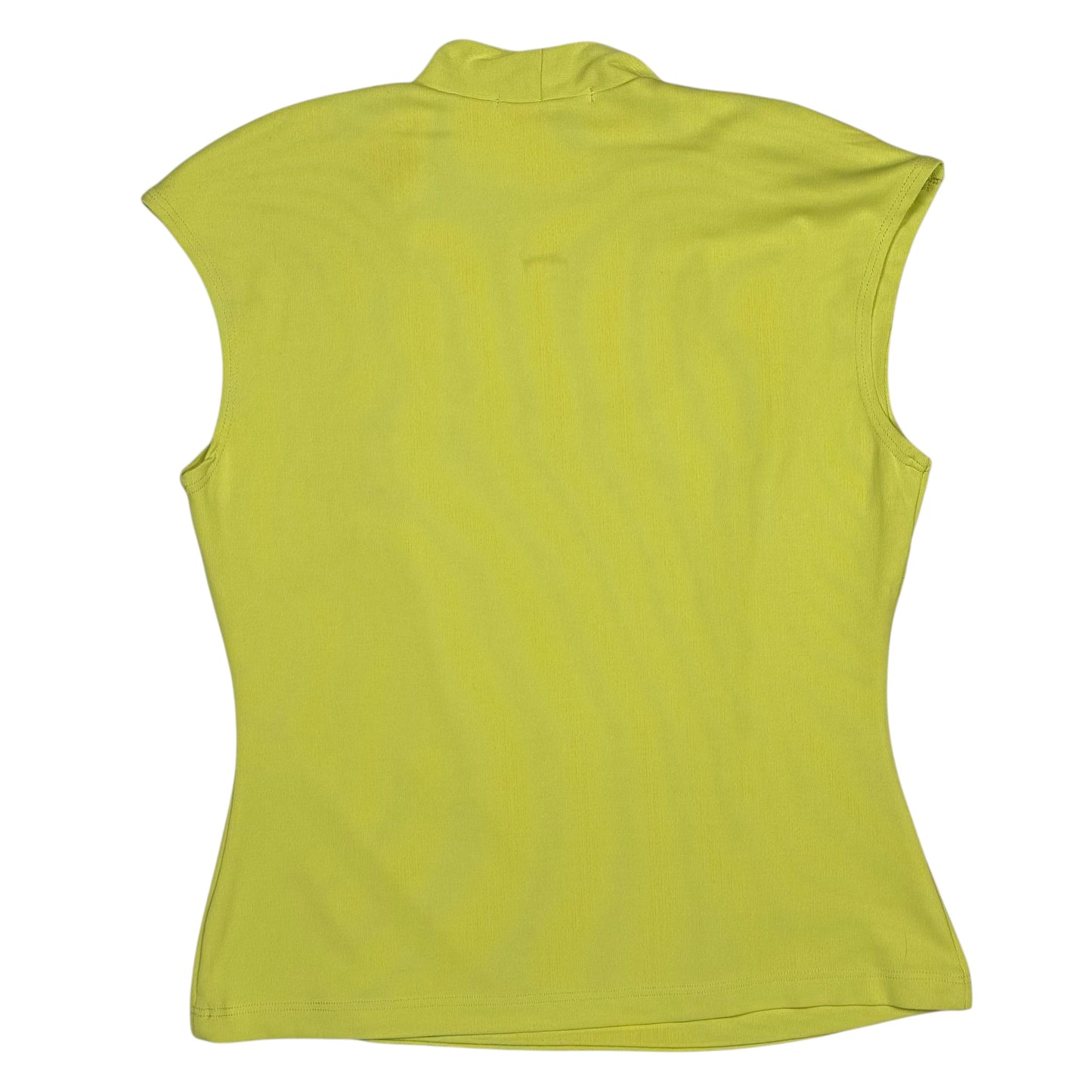 OPOSSUM CHARTREUSE CAP SLEEVE TOP - M