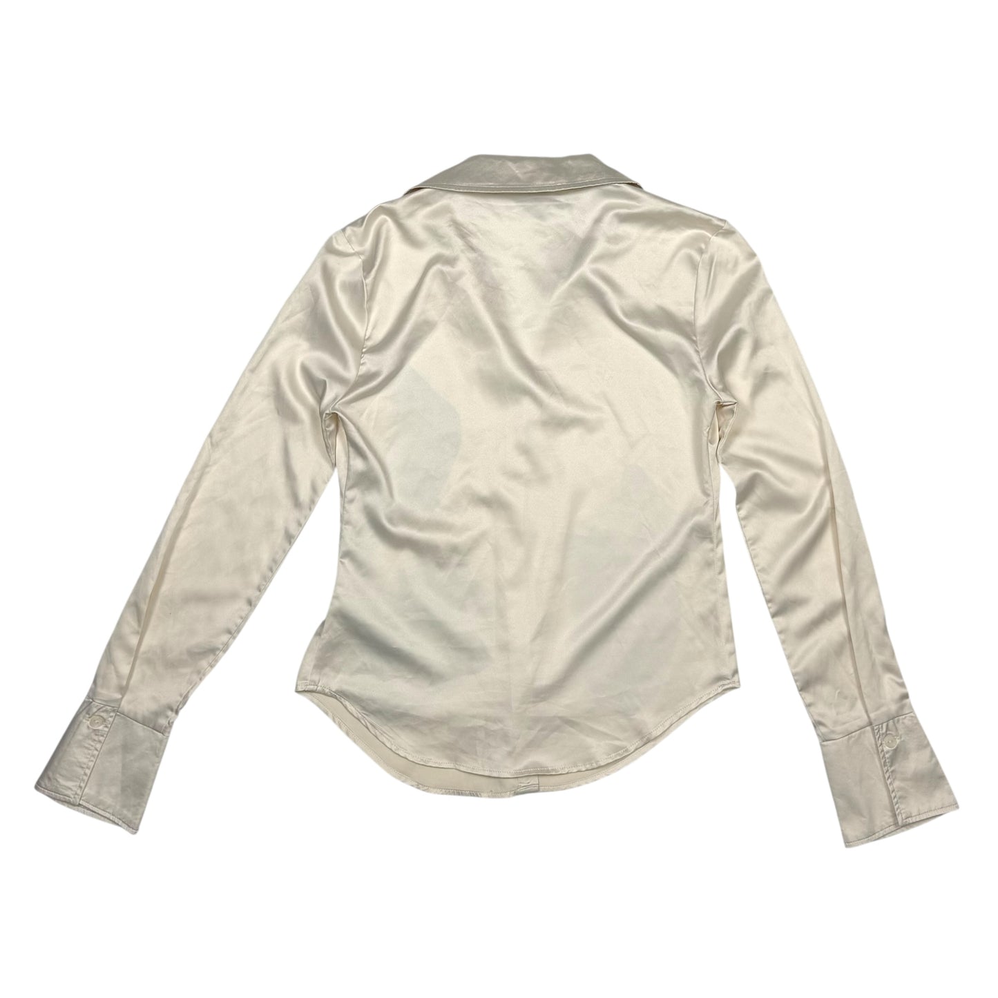 CRITTER CREAM BUTTON UP - XS