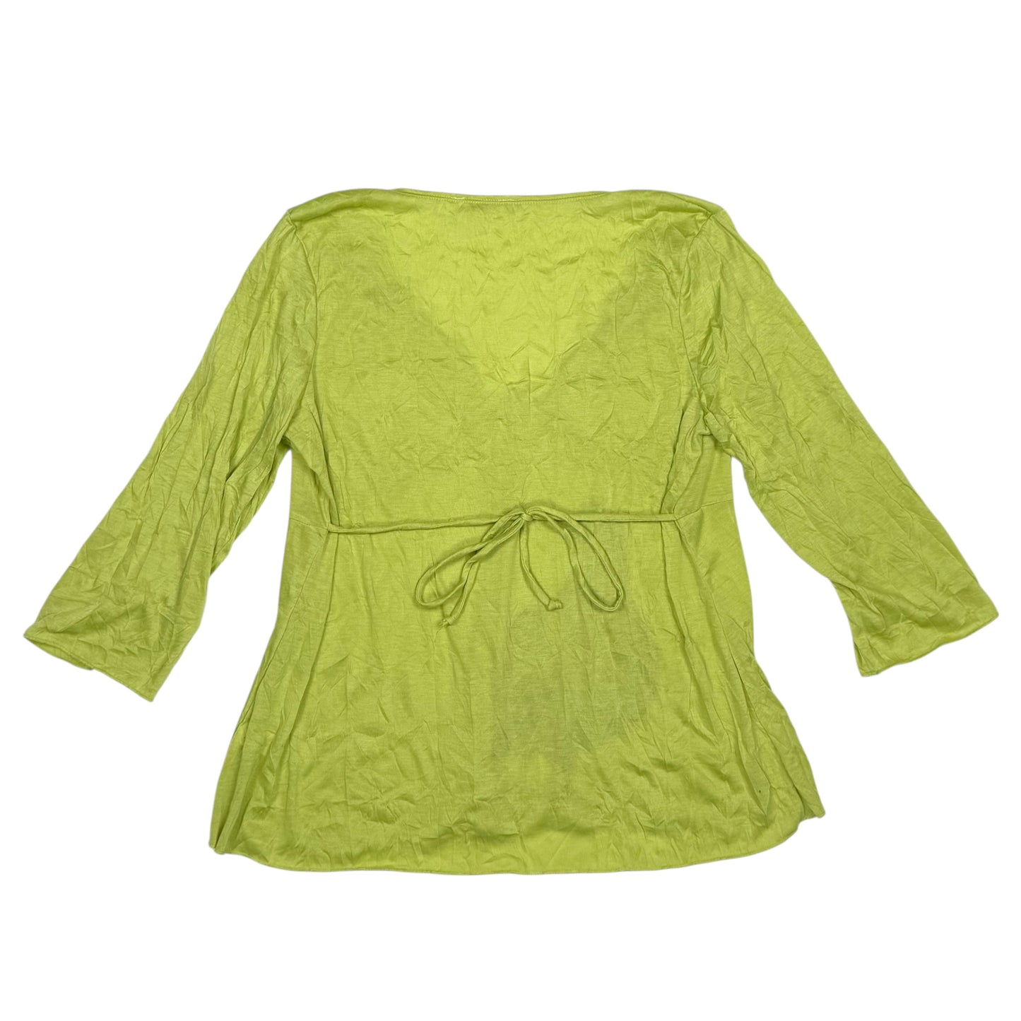 PIGEON CHARTRUSE WHIMSY BLOUSE - M