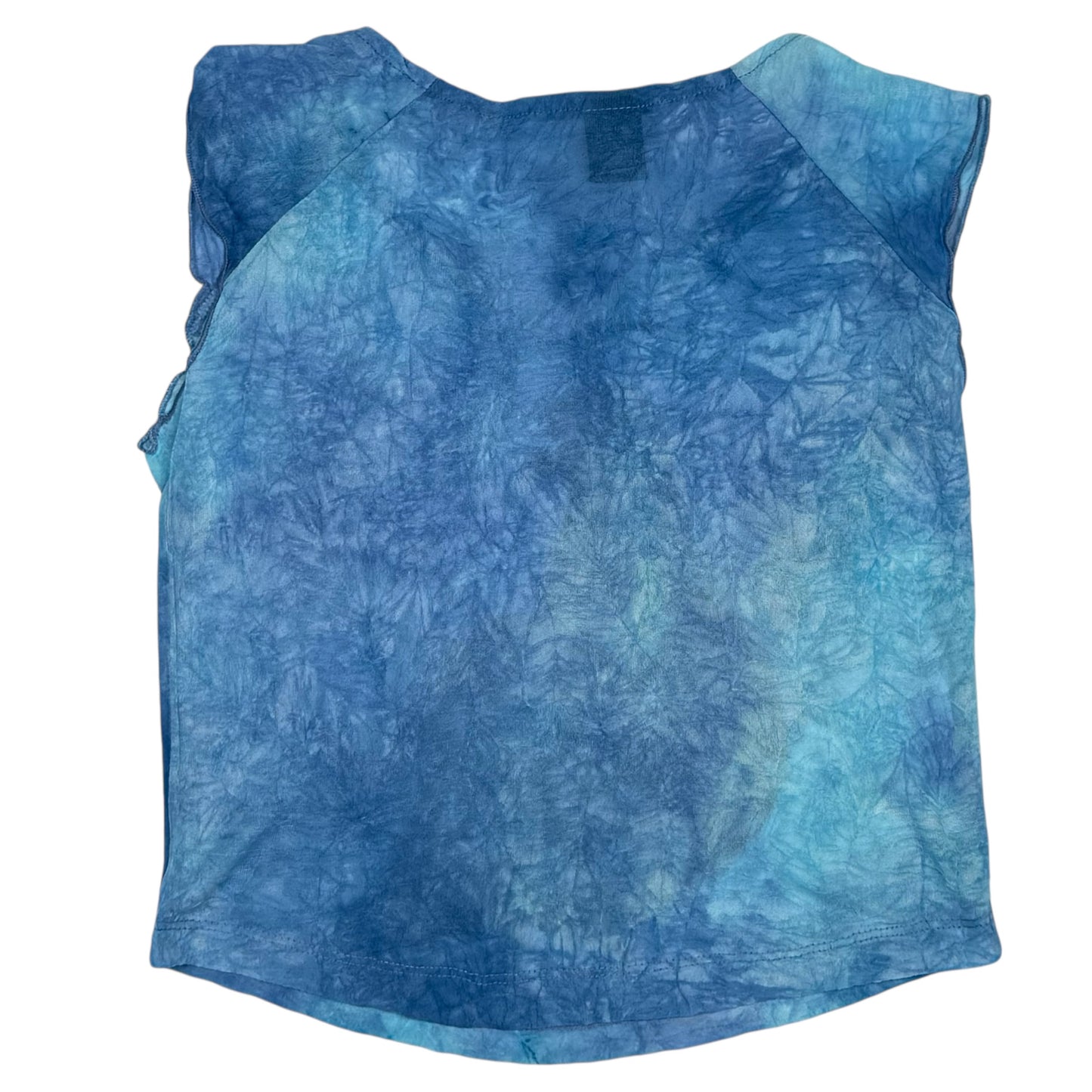 PIGEON TIE DYE CROPPED BABY TEE - KIDS L/XXS/XS