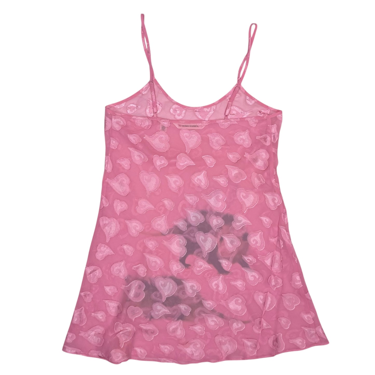 OPOSSUM PINK HEART DRESS - M