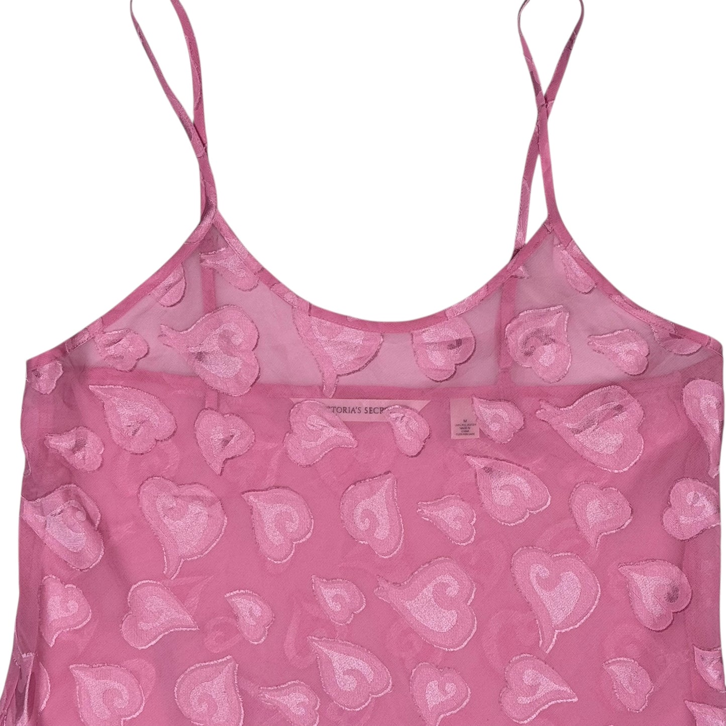 OPOSSUM PINK HEART DRESS - M