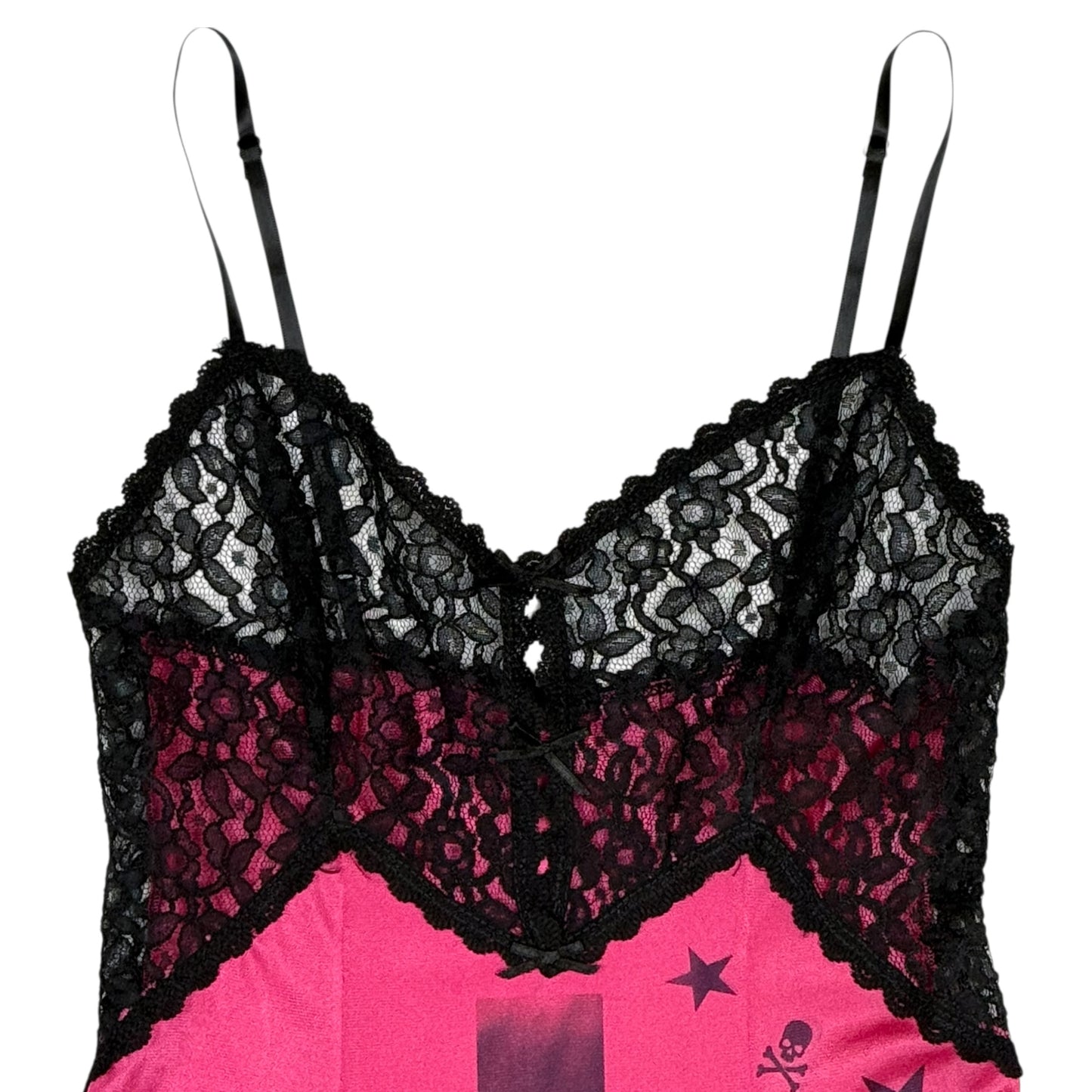 CAUSE TONIGHT WELL BE THE PINK SPIDER TANK - XS