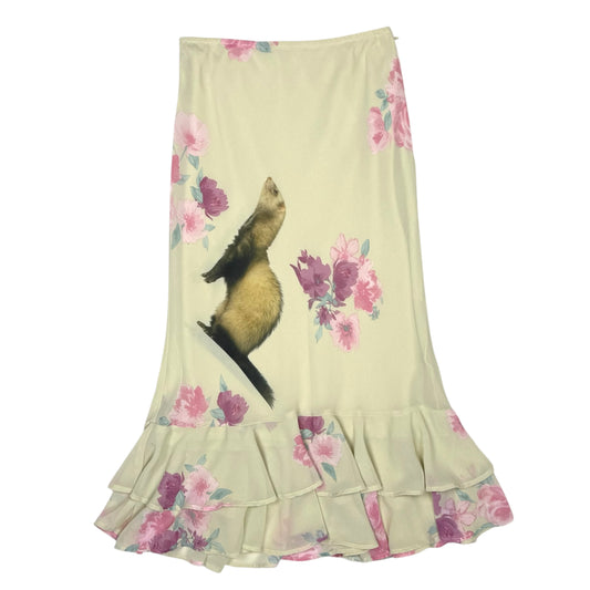 FERRETITA FLORAL SKIRT - M