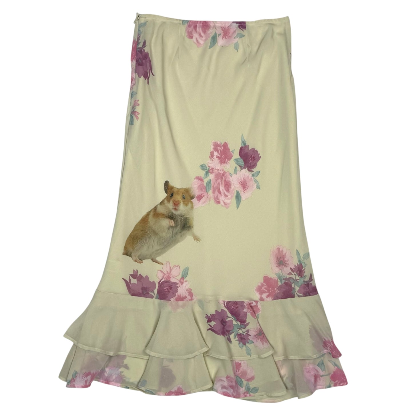 FERRETITA FLORAL SKIRT - M