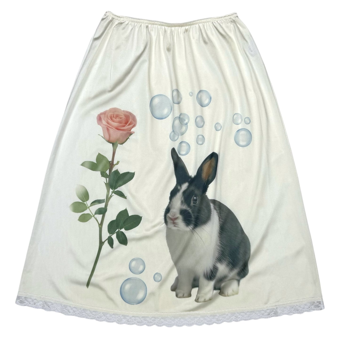 BUBBLY BUNNY LACE SKIRT - S