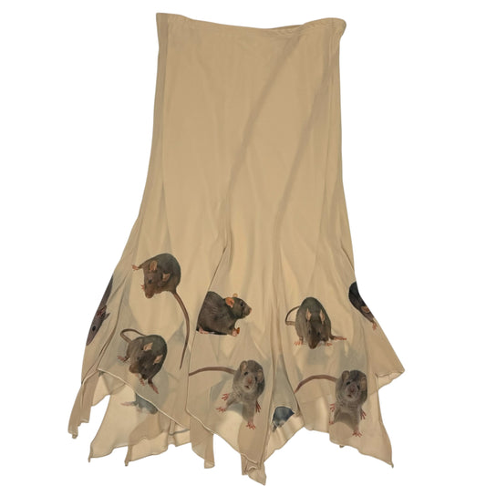 RATS BEIGE SKIRT - S