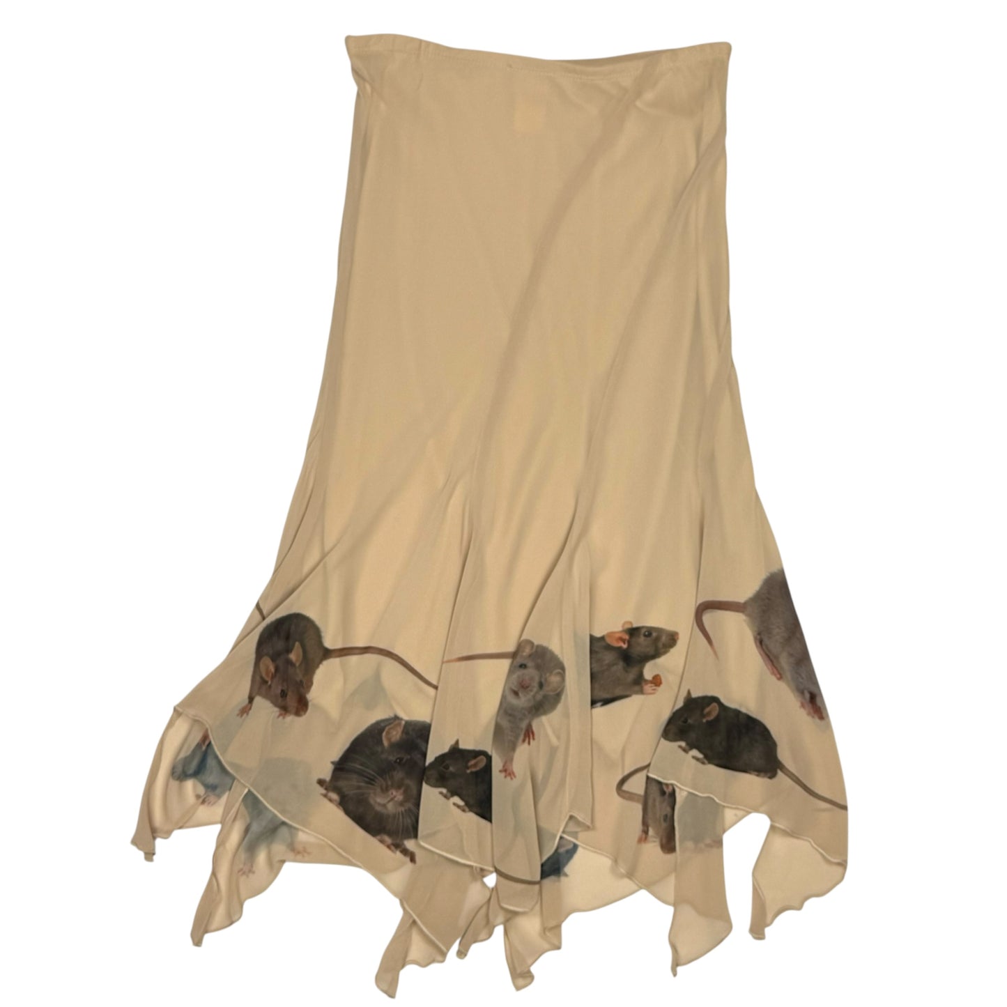 RATS BEIGE SKIRT - S