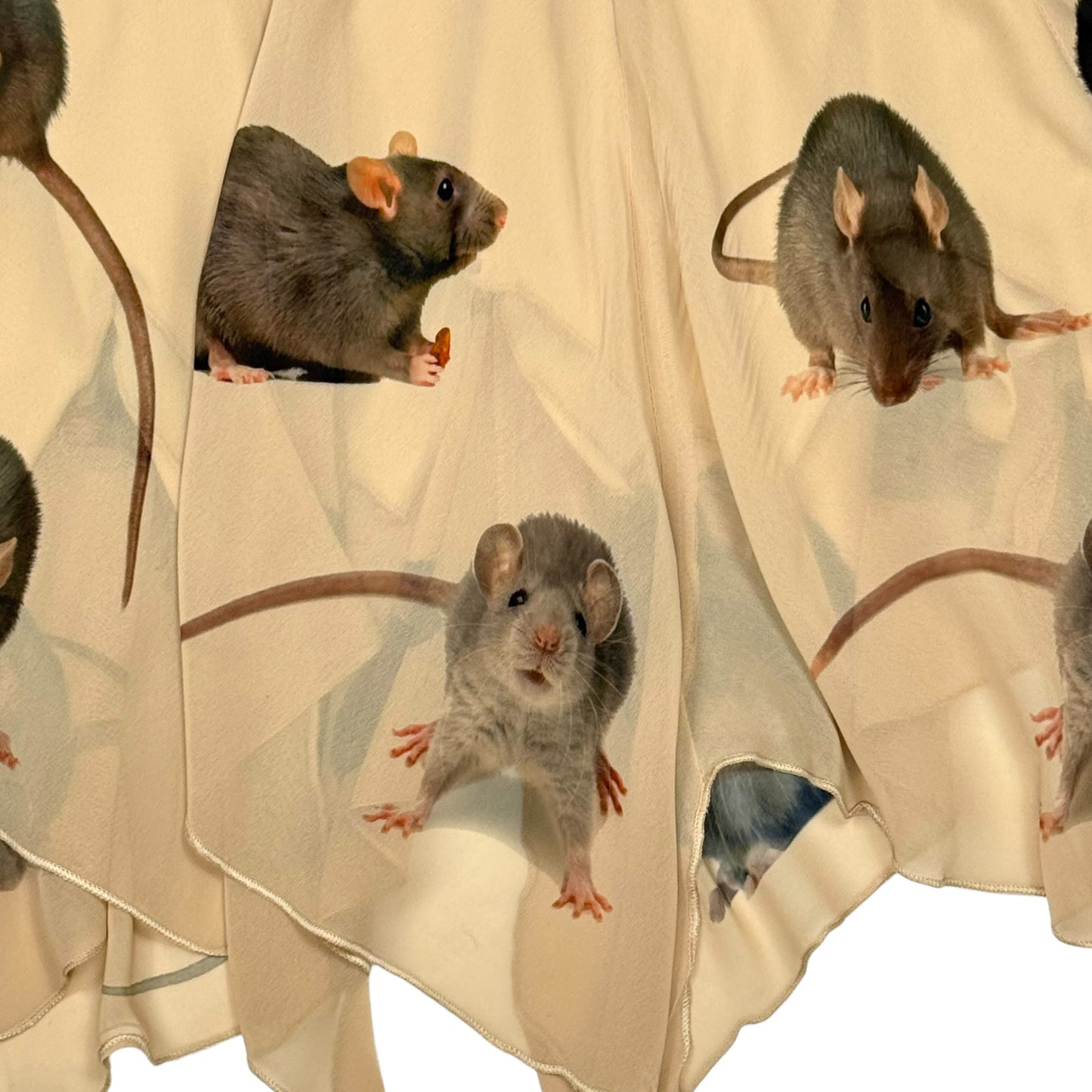 RATS BEIGE SKIRT - S