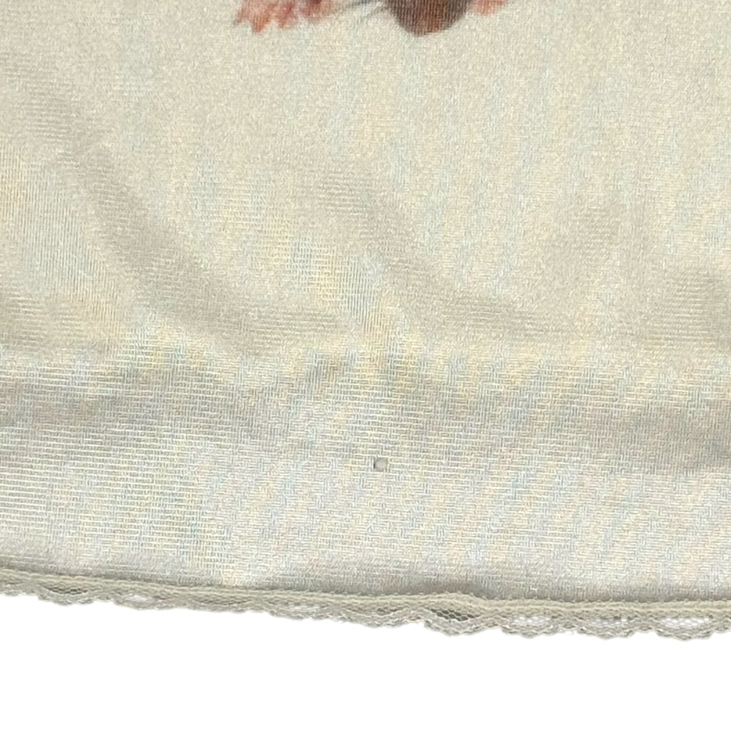 CREAM RATZ LACE SLIP DRESS - 2X