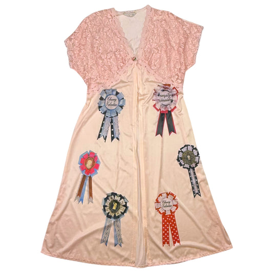 AWARD RIBBON PINK ROSETTE NIGHTIE - 3X