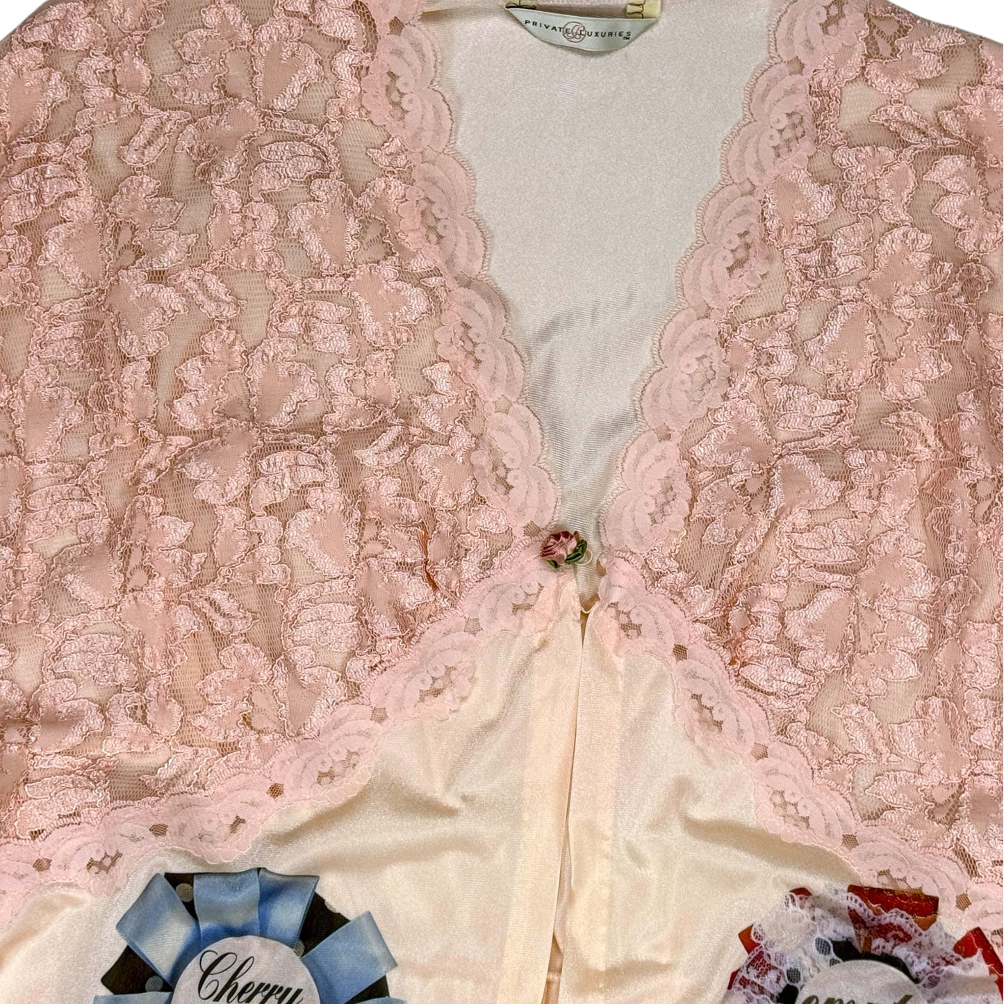 AWARD RIBBON PINK ROSETTE NIGHTIE - 3X