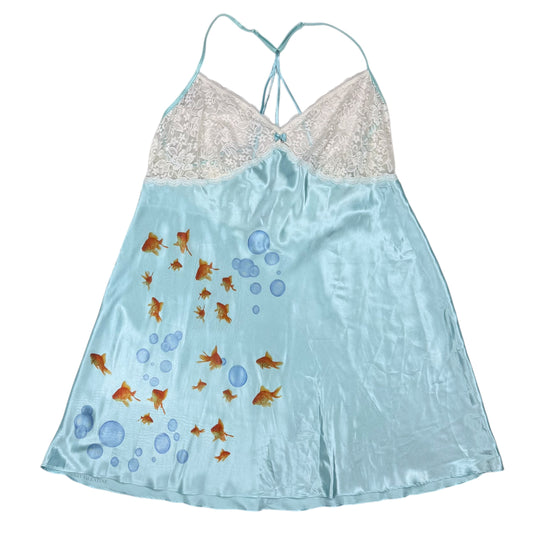 GOLDIE BLUE DRESS - 3X