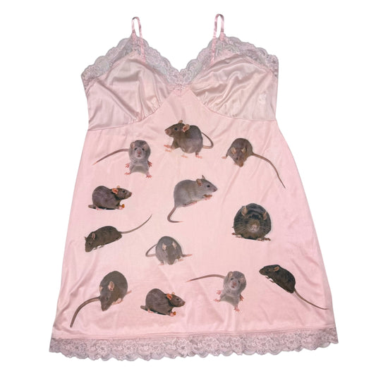 PINK RATZ DRESS - 2X