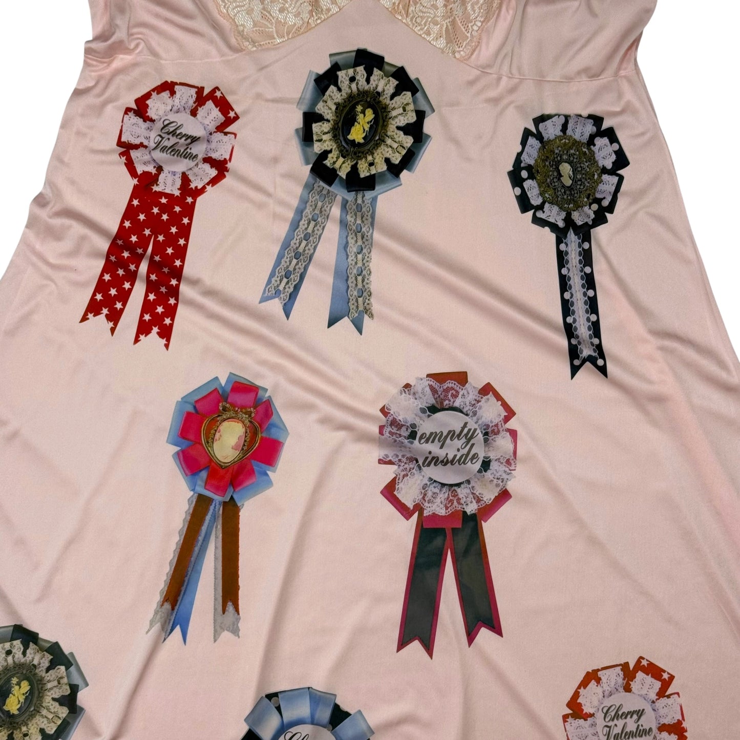 AWARD RIBBON PINK DRESS