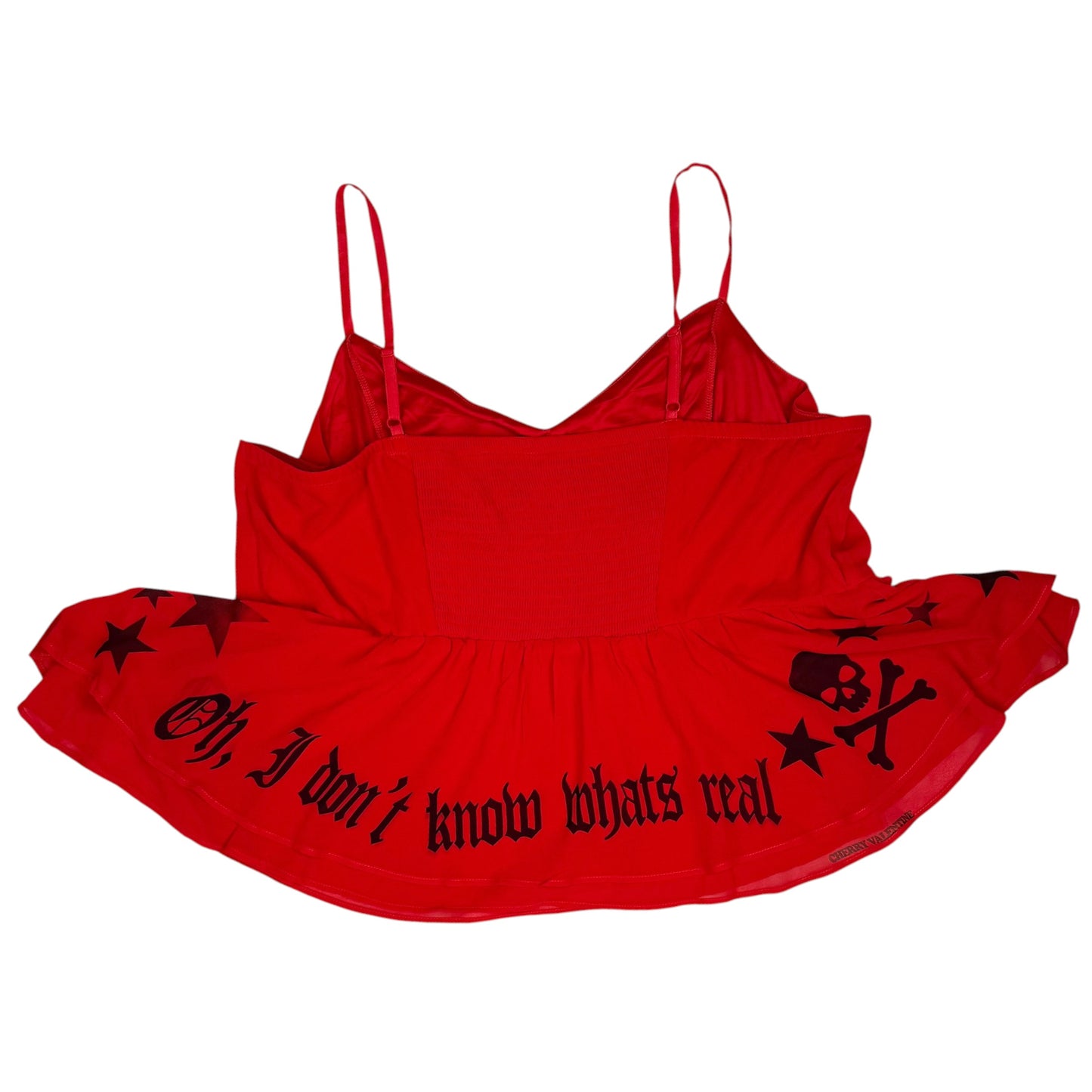 MY BLOODY RED TANK TOP - 3X