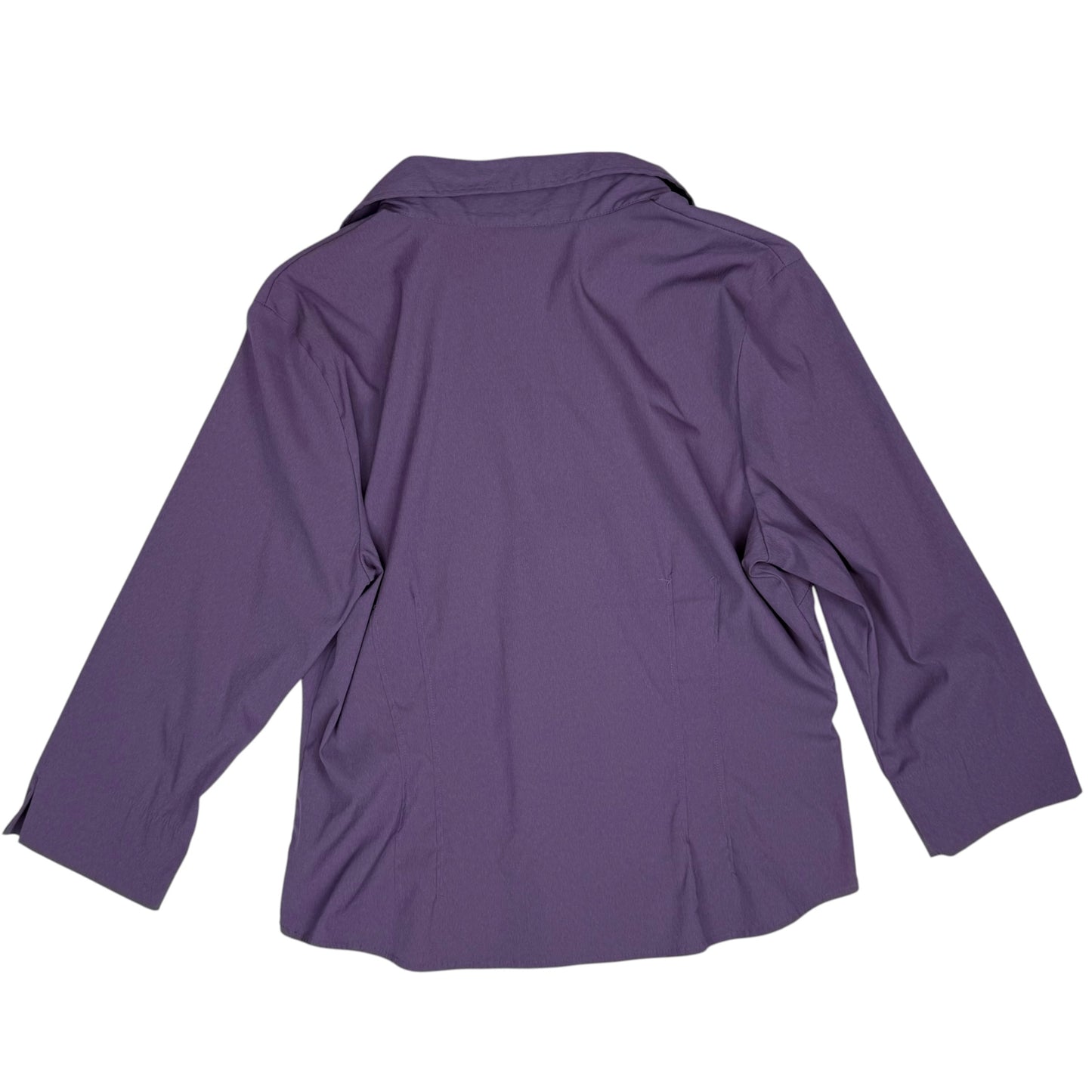 SEVEN DEADLY BUNNY PURPLE BUTTON UP - XL