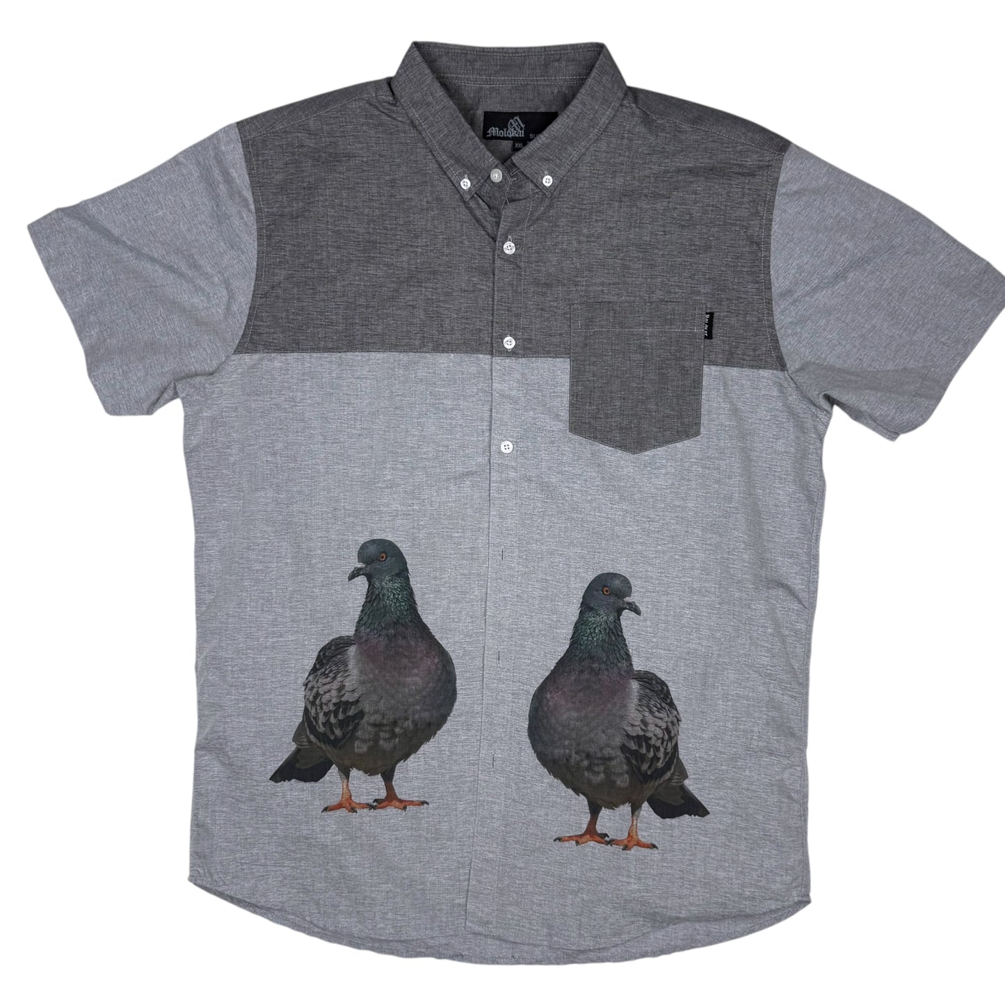 PIGEON TWO TONE GRAY - MENS 2XL
