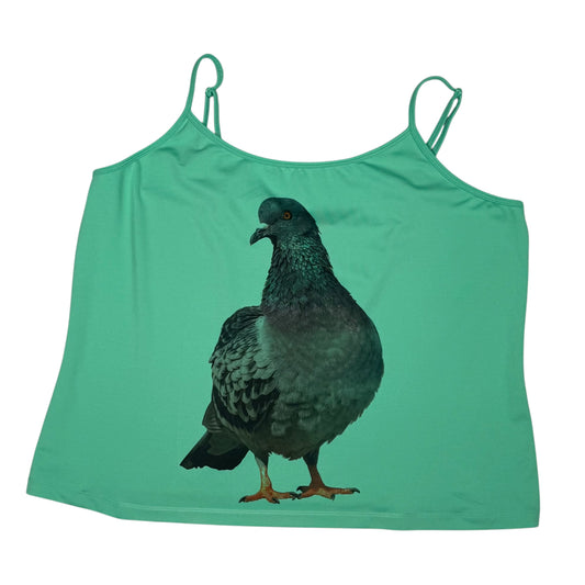 PIGEON GREEN TANK - 2X