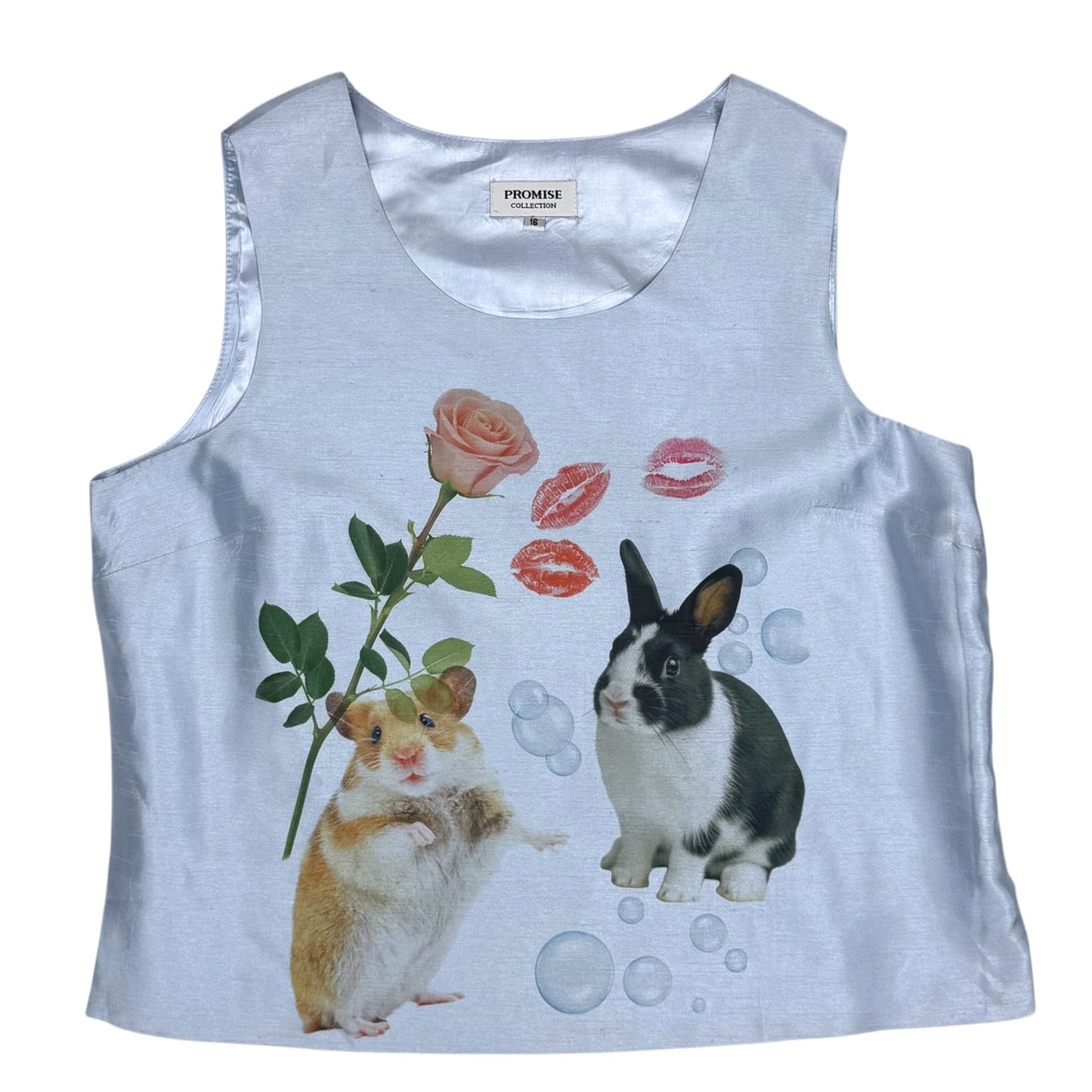 FANTASY CRITTERS BLUE TANK TOP - XL