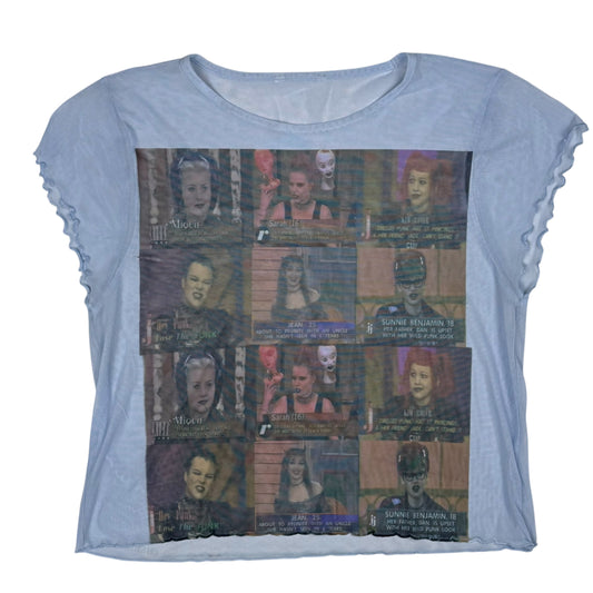 TALK SHOW BABY DOLL BLUE TOP - XL/2XL