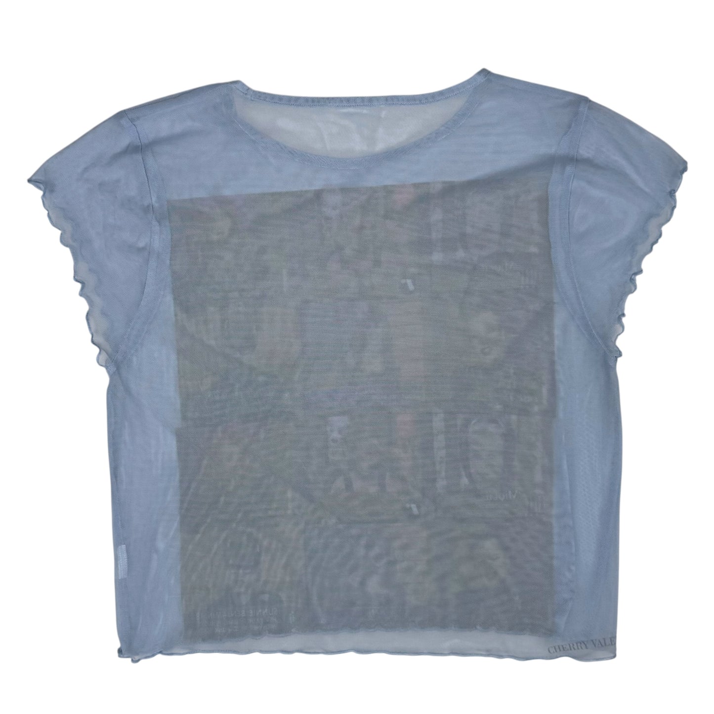 TALK SHOW BABY DOLL BLUE TOP - XL/2XL