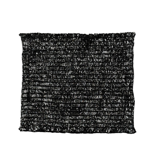 VINTAGE FOREVER 21 GLITTERY TUBE TOP - XXS