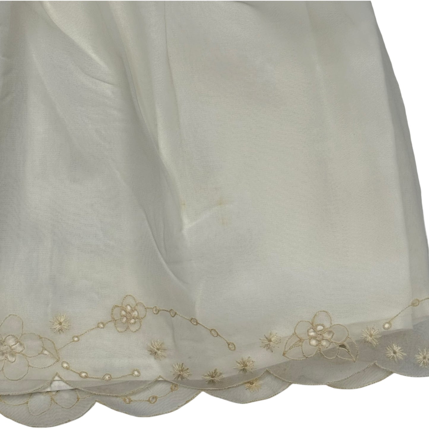 OPOSSUM WHITE PEPLUM TANK TOP SAMPLE - XXS/XS