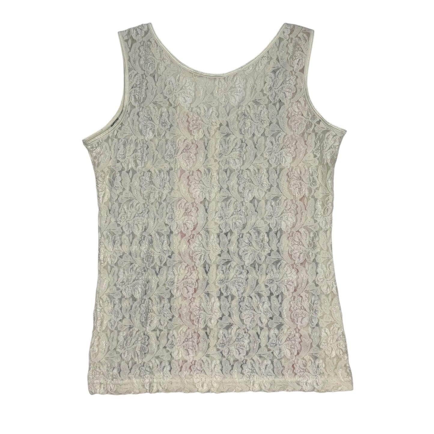 I HEART RATS LACE TANK TOP - M