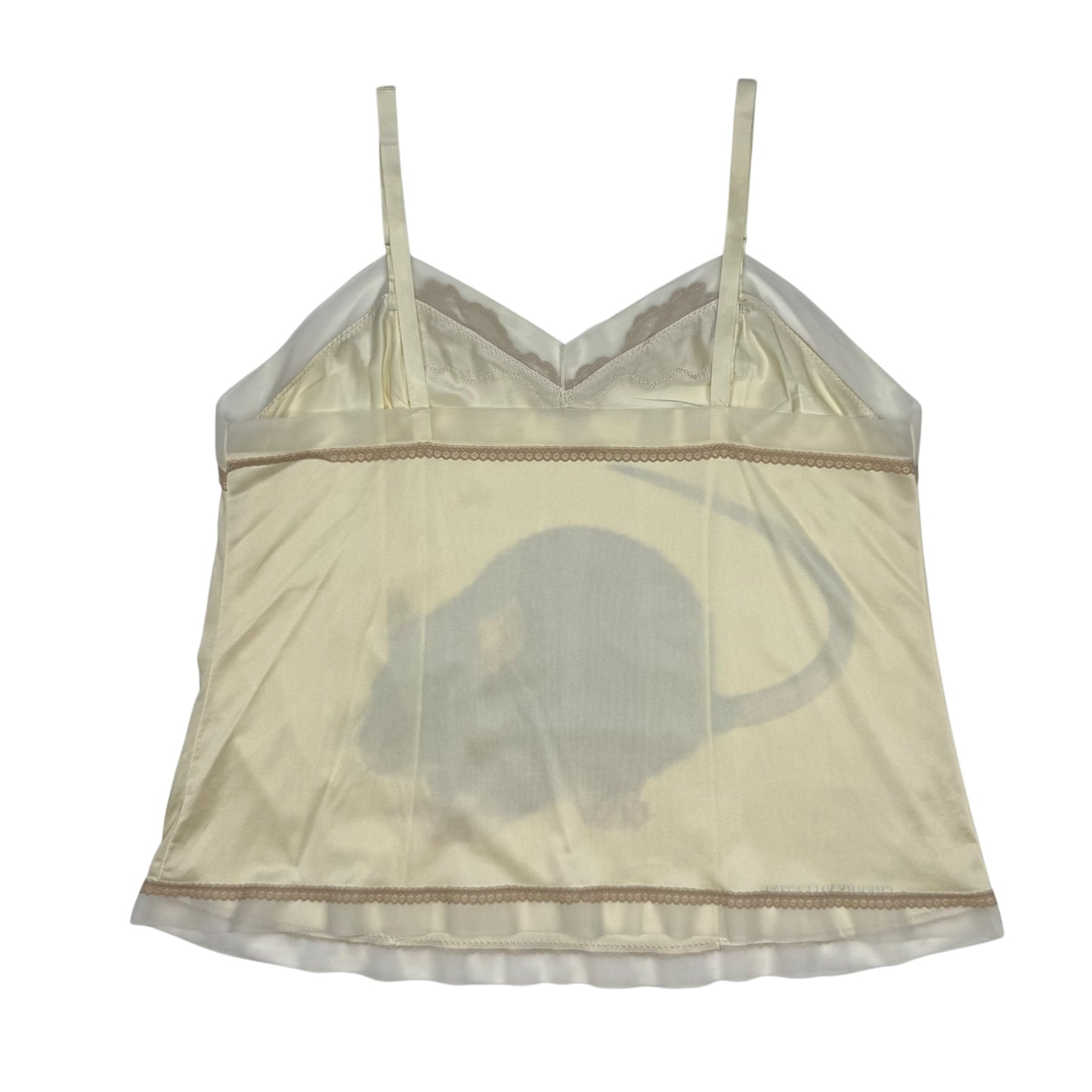 BIG RAT CREAM CAMI - XL