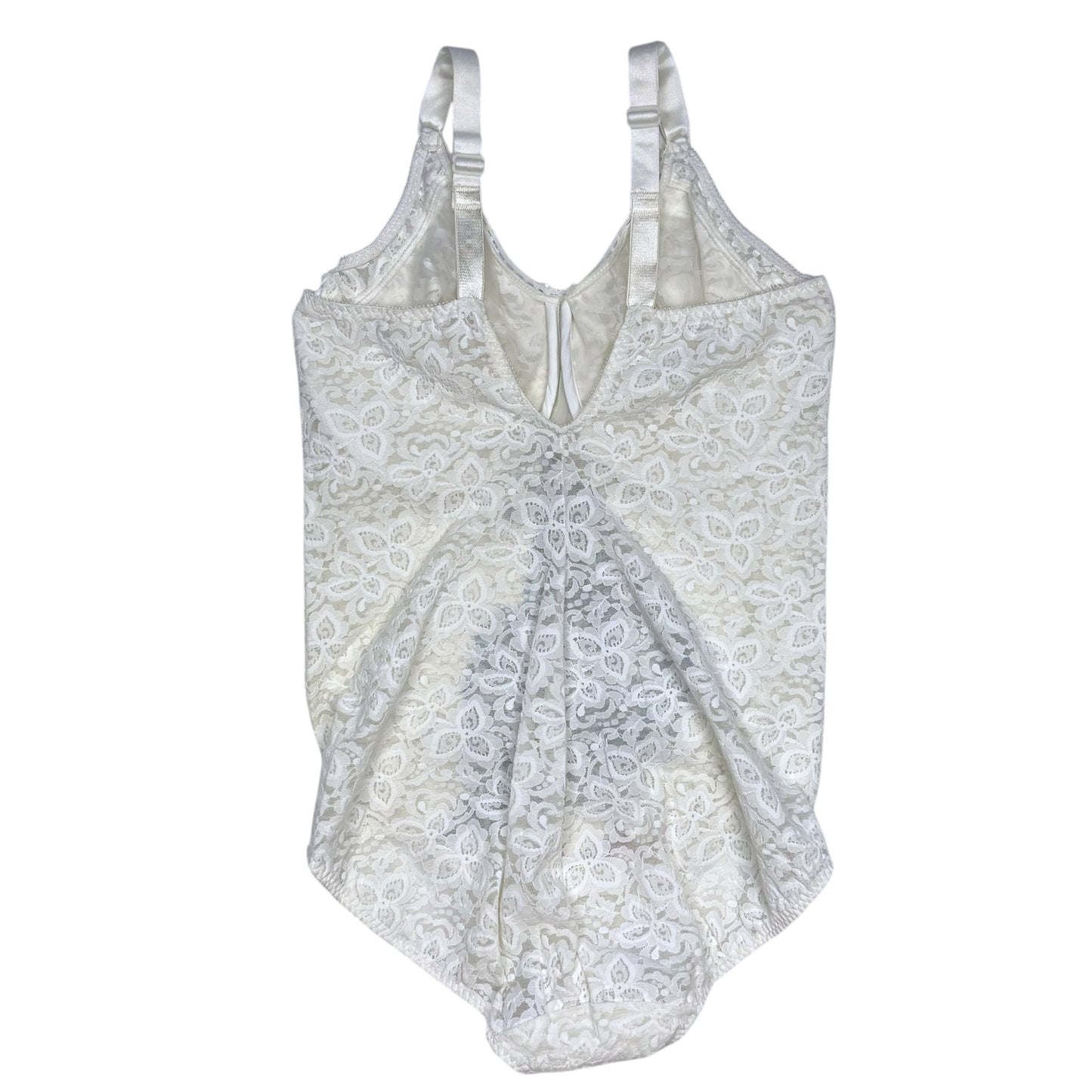 BIG PIGEON CREAM LACE BODYSUIT SAMPLE - L