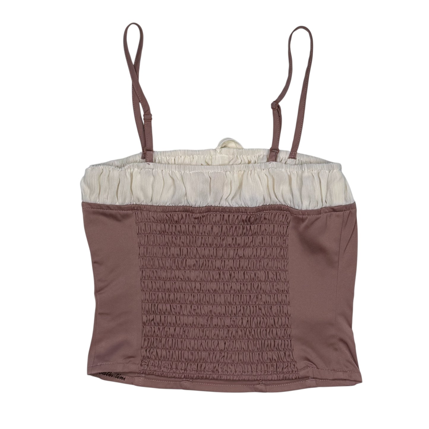 GUINNEA PIGS MAUVE AND CREAM TANK TOP - S
