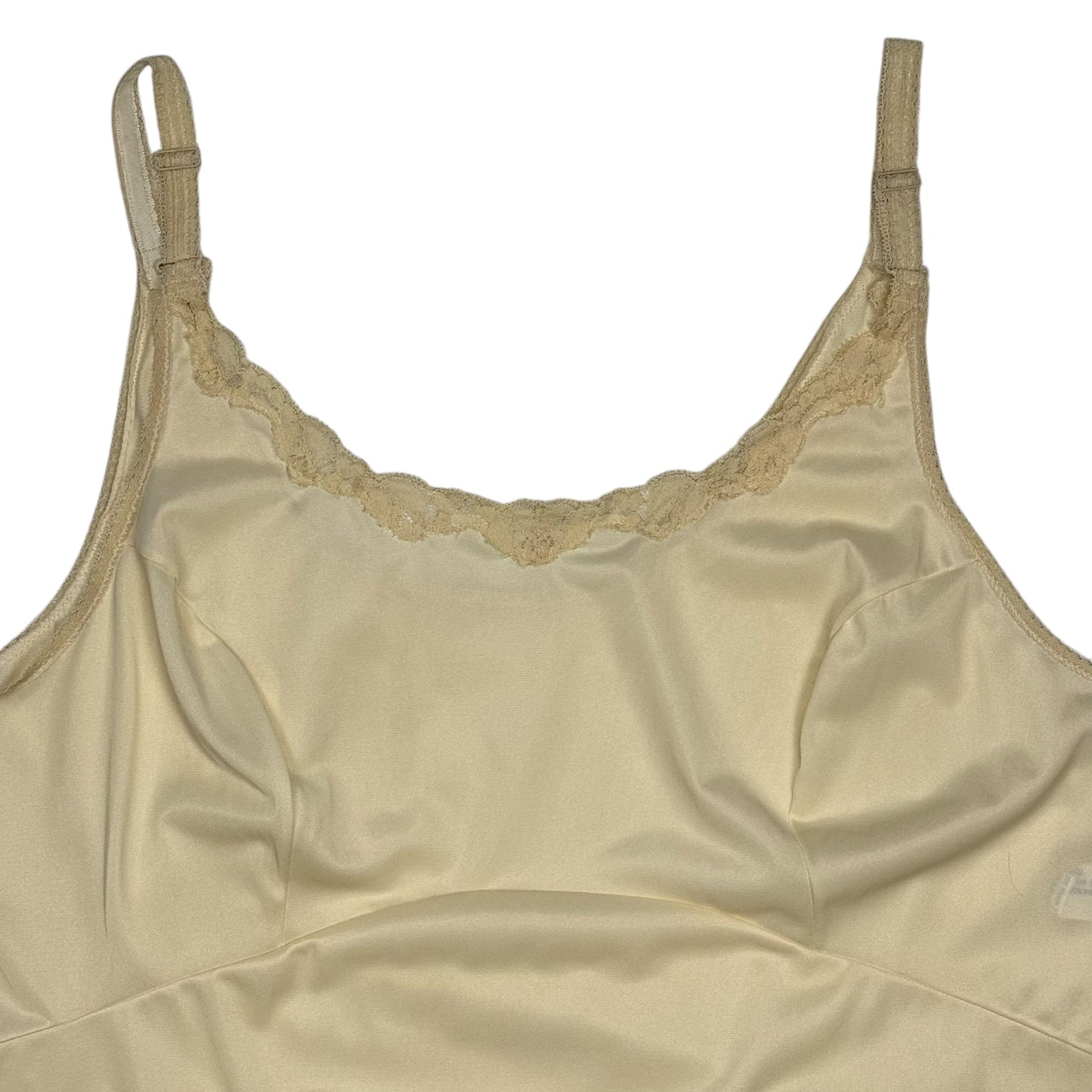 OPOSSUM LIGHT BEIGE LACE TANK TOP - XL/2X