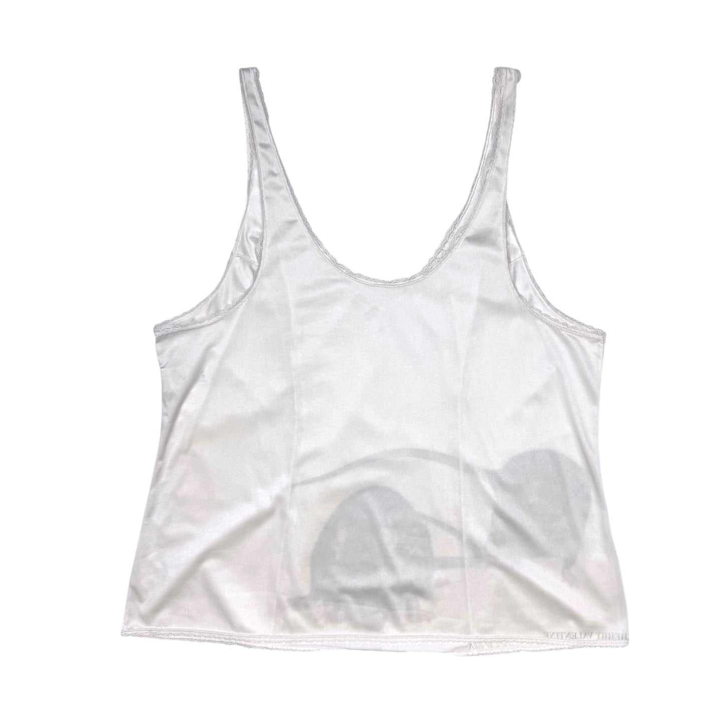 RATZ WHITE LACE TRIM TANK TOP - M/L