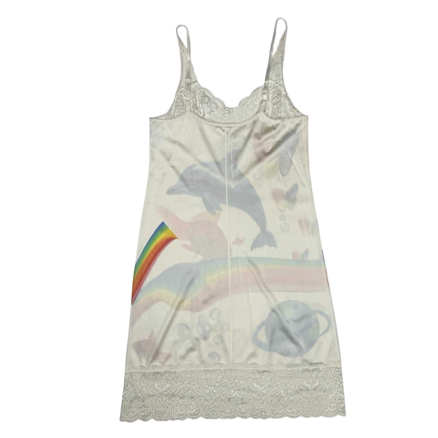 UTOPIA WHITE LACE DRESS - S