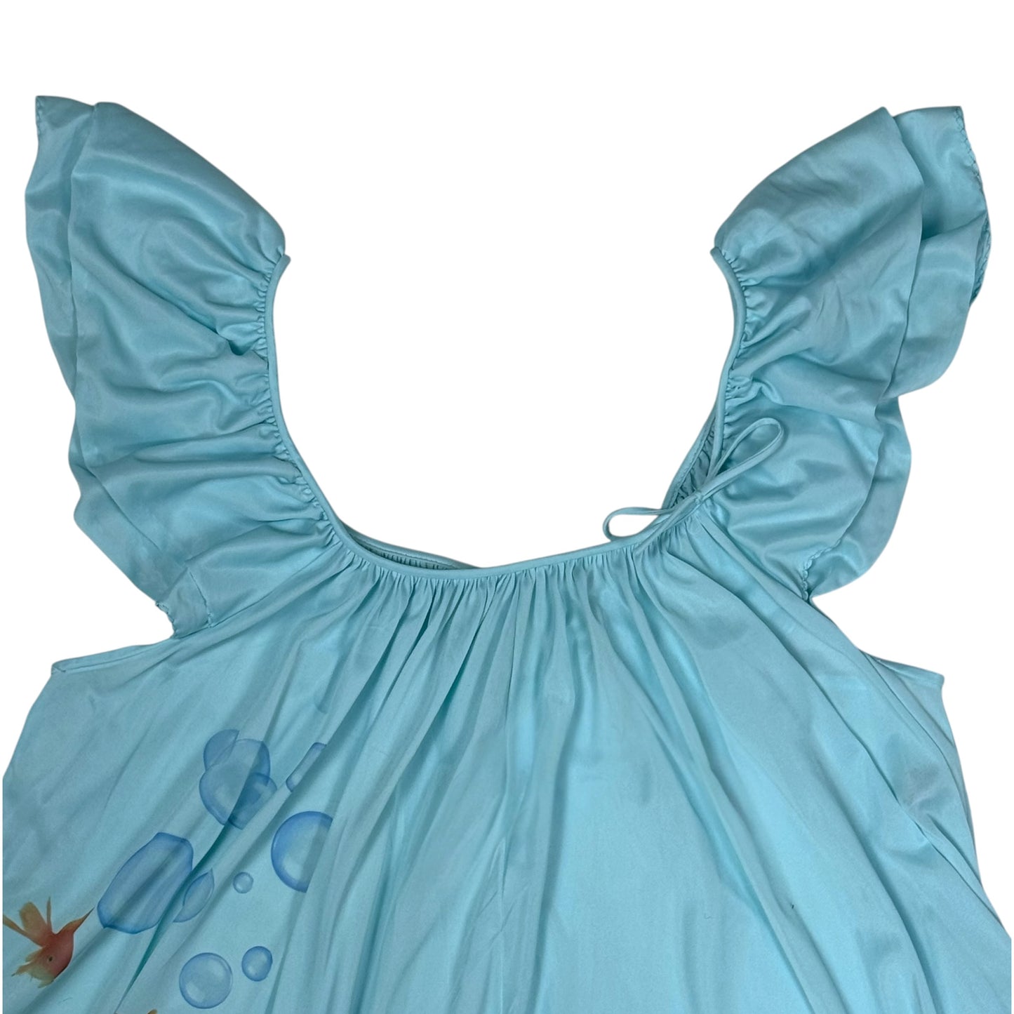 GOLDFISH BLUE NIGHTIE DRESS - M/L