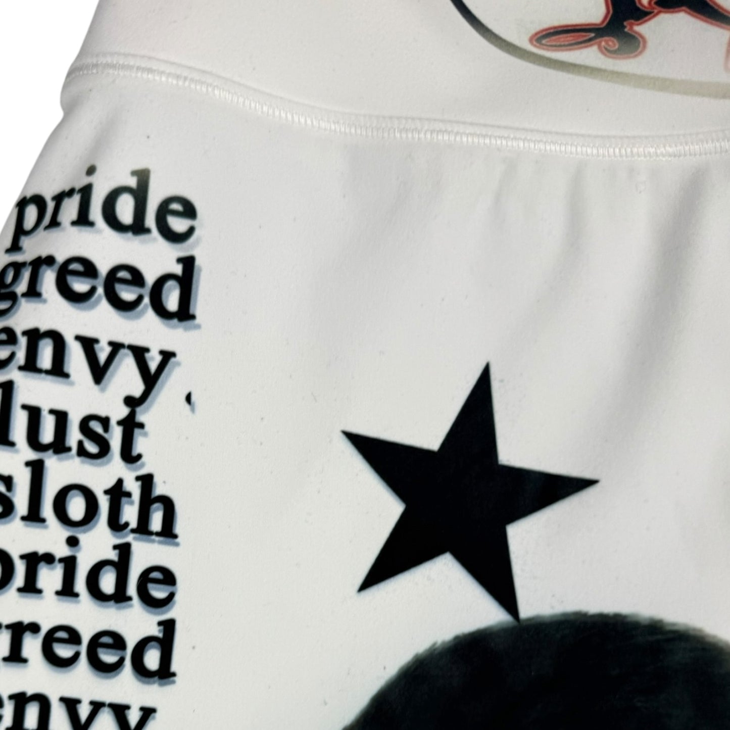 7 DEADLY KITTIE RAT MINI SKIRT - S