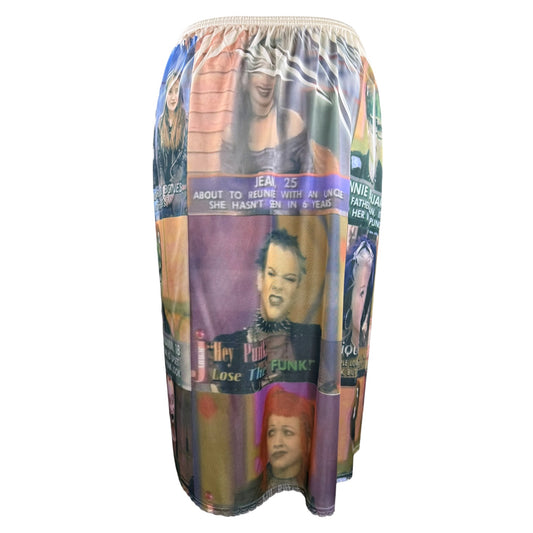 TALK SHOW MIDI SKIRT  - L