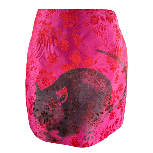 XOXO RAT PINK MINI SKIRT - S