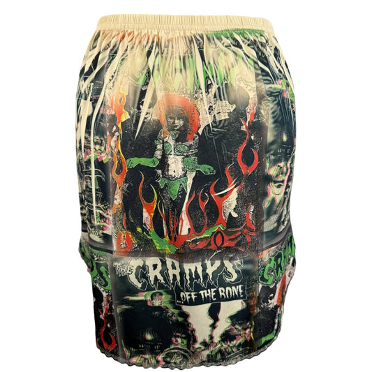 CRAMPS MINI SKIRT - M