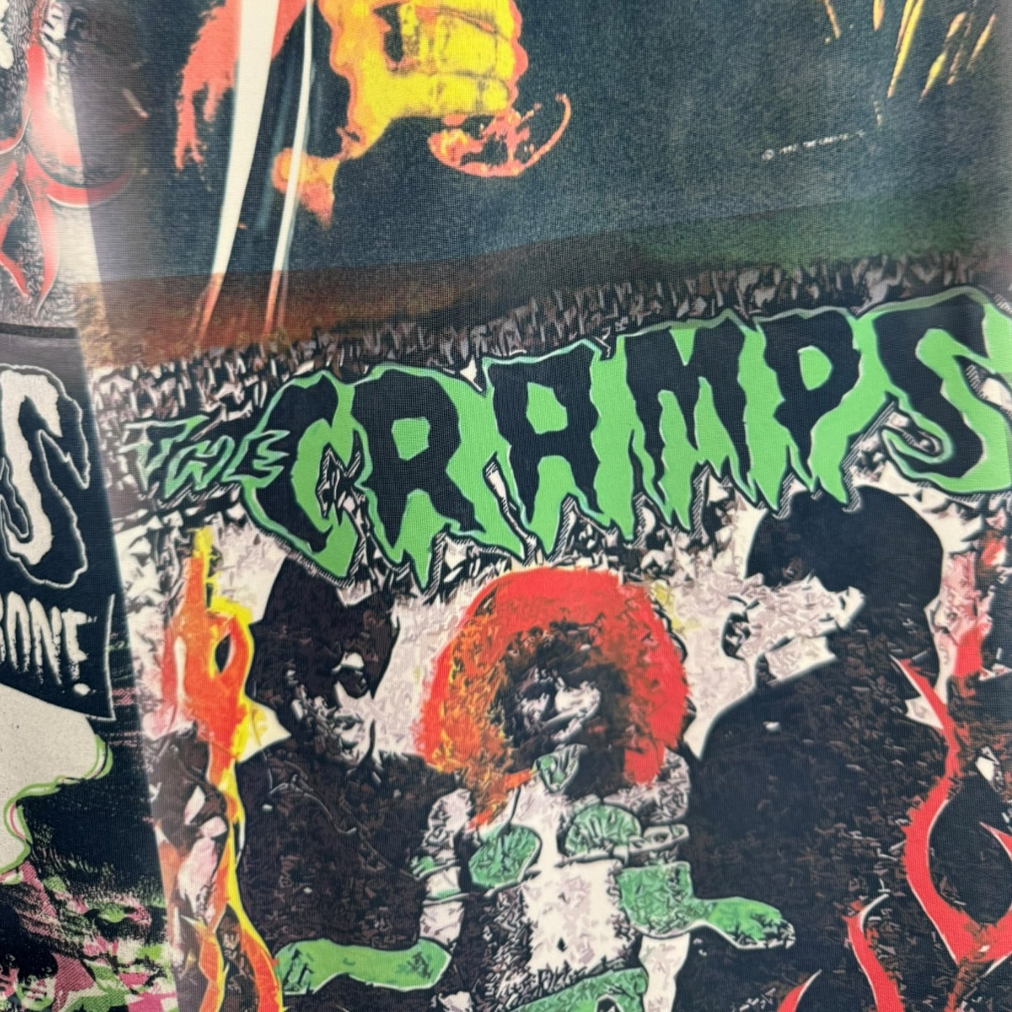 CRAMPS MINI SKIRT - M