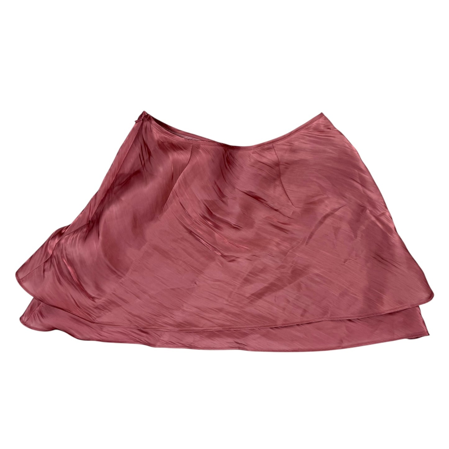 RAT PINK RUFFLE MINI SKIRT - S