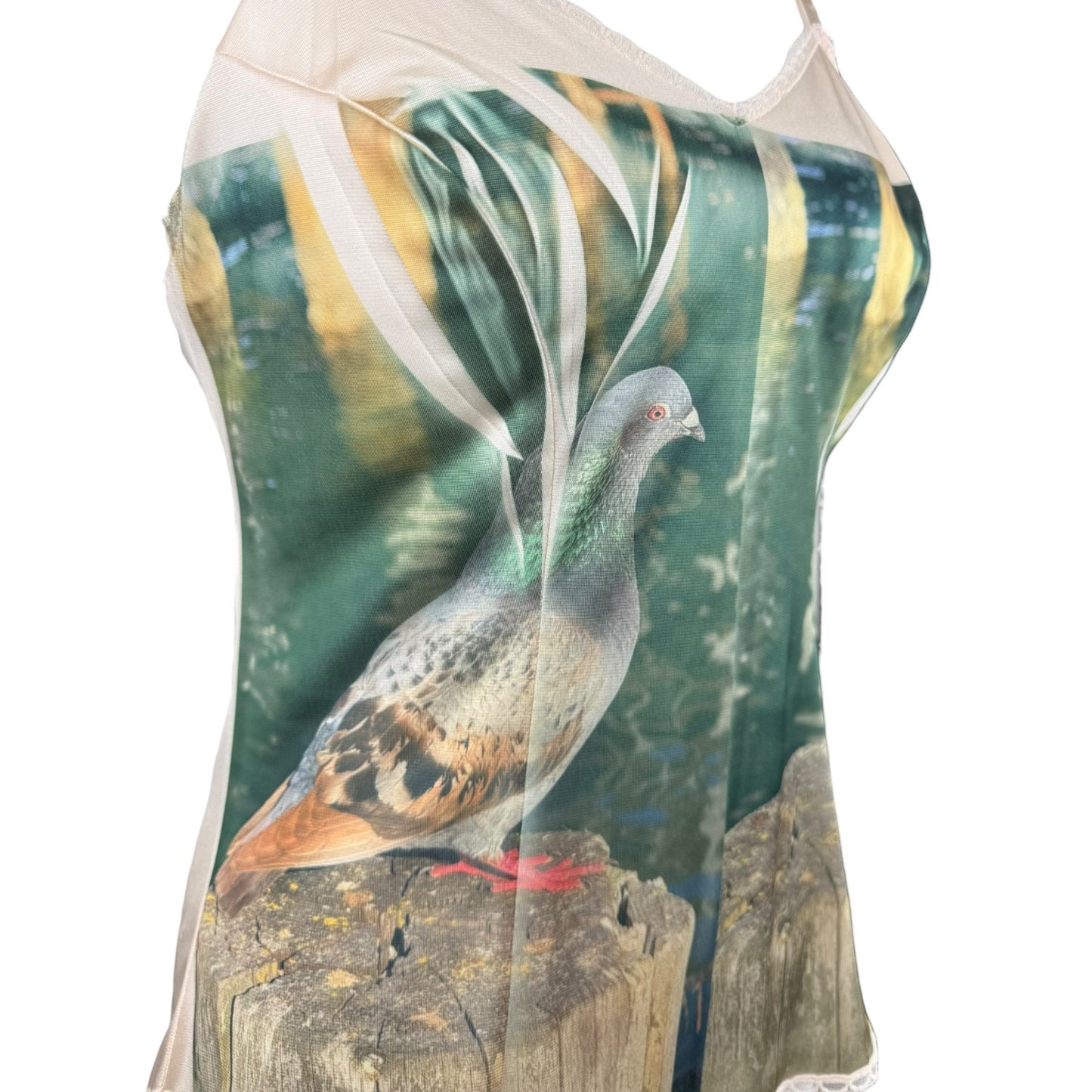 COASTAL PIGEON PINK TANK - M