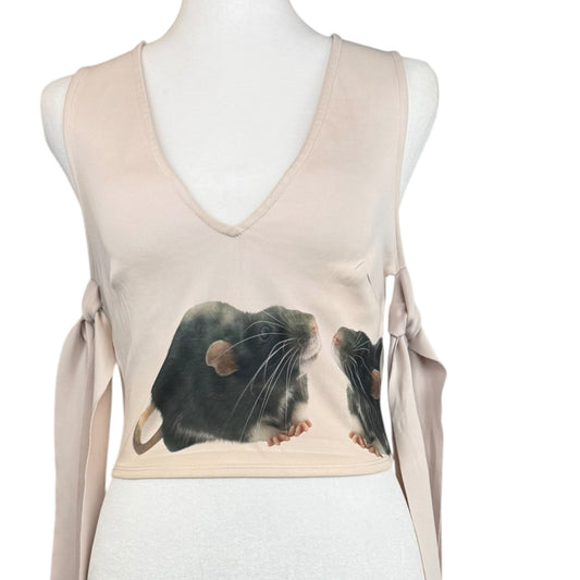RAT DUO RIBBON TOP - XS/S