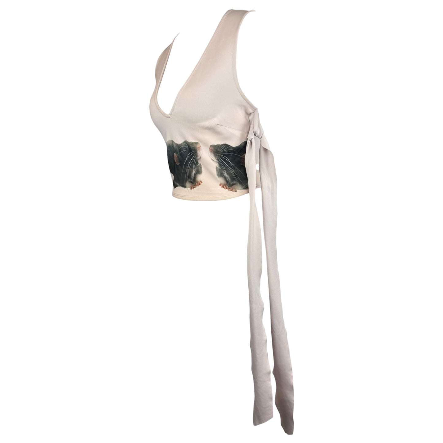 RAT DUO RIBBON TOP - XS/S