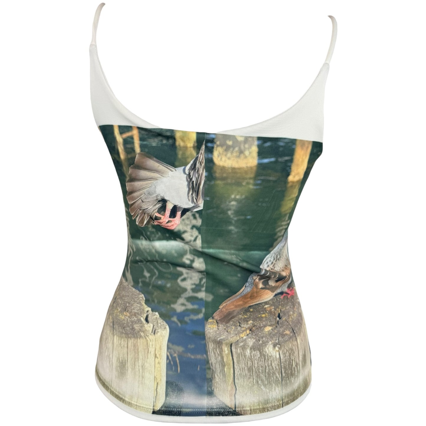 COASTAL PIGEON WHITE TANK - M