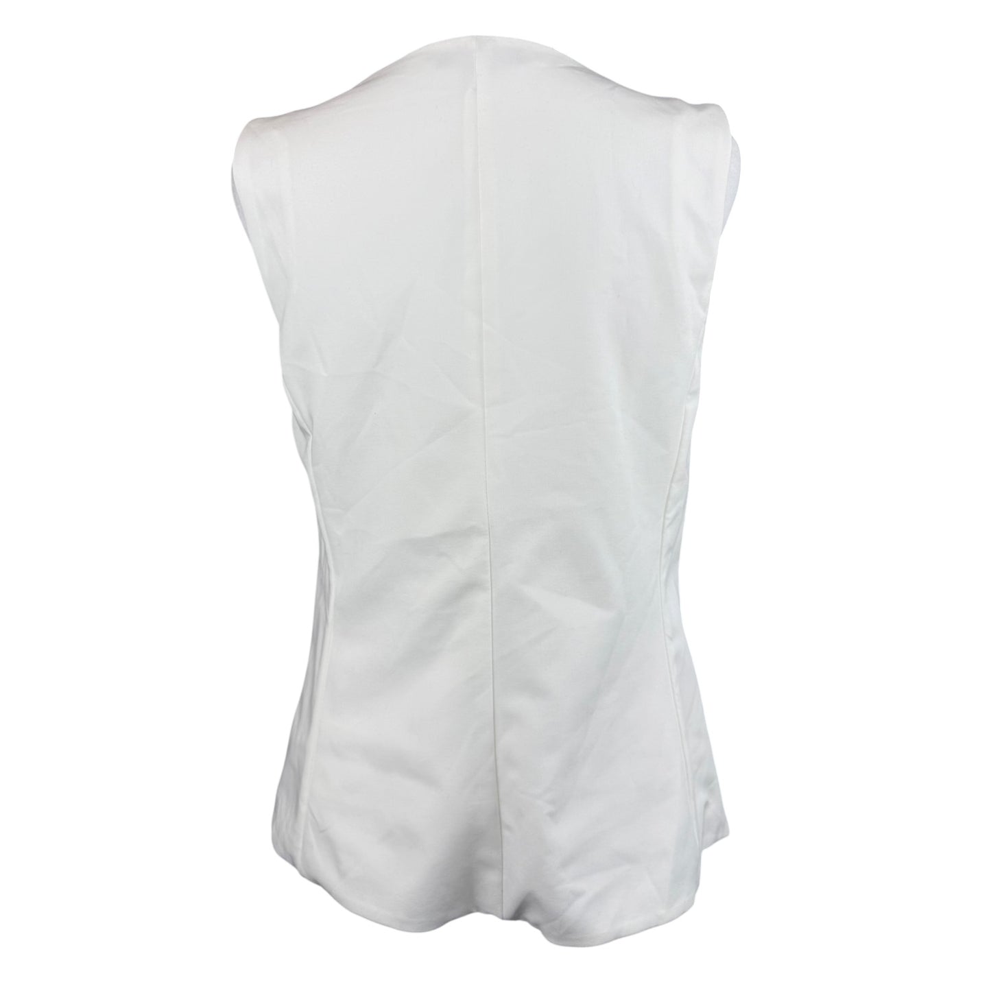 FERRETITA WHITE VEST - L